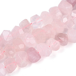 Природного розового кварца нитей бисера&nbsp;G-N347-18A-02