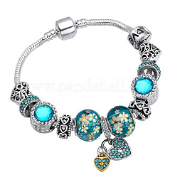 Браслеты из европейского стиля из цинкового сплава&nbsp;FS-WG01BDE-01