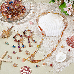 Прозрачные стеклянные бусины&nbsp;GLAA-NB0001-87