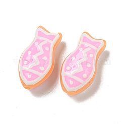 Прозрачные стеклянные бусины ручной работы&nbsp;GLAA-N0028-02H