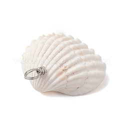 Летние пляжные подвески из натуральных ракушек&nbsp;PALLOY-JF02649-02