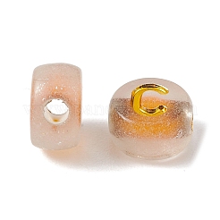 Светящиеся прозрачные акриловые бусины&nbsp;OACR-P037-01B-C