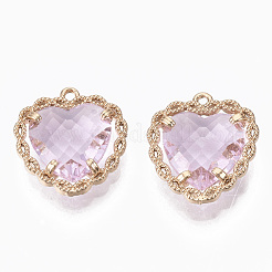 Стеклянные подвески&nbsp;GLAA-T021-04I