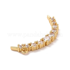 Кулоны из экологически чистой латуни с прозрачным кубическим цирконием&nbsp;KK-D079-11G