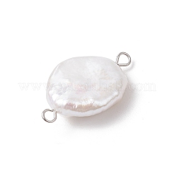 Подвески-коннекторы из натурального жемчуга Кеши&nbsp;PALLOY-JF04188-01