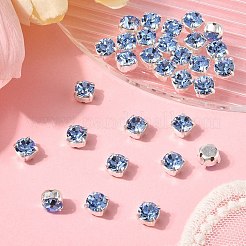 Preciosa® maxima crystal в пришивной чашке&nbsp;Y-PRC-SS29-30020-S