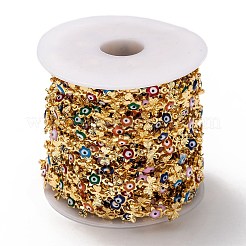 Эмалированные цепи из латуни ручной работы&nbsp;CHC-I036-60G