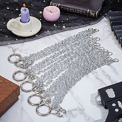 10 шт. 5 стиля бабочка с черепом в тибетском стиле из сплава на ремешке для ботинок цепи&nbsp;FIND-AB00059