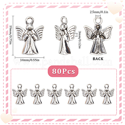 Сплавочные подвески тибетского стиля&nbsp;FIND-SC0011-53C