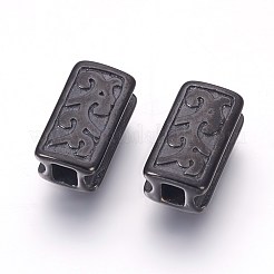 Бусины из нержавеющей стали 304&nbsp;STAS-E446-16B