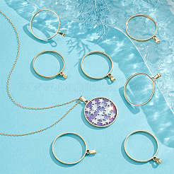 10 шт. 304 нержавеющая сталь с открытой задней частью&nbsp;PALLOY-UN00028