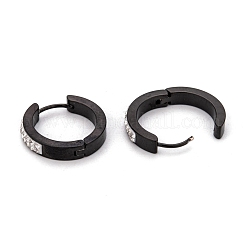 Серьги-кольца Huggie Hoop из нержавеющей стали 304&nbsp;EJEW-O096-19EB