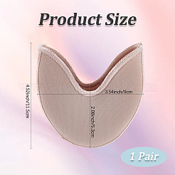 1 пара тканевых чехлов для пальцев ног&nbsp;AJEW-CN0004-86B