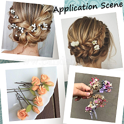 100 шт. аксессуары для волос железные заколки для волос фурнитура&nbsp;OHAR-SC0001-08