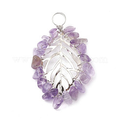 Подвески из смешанных натуральных и синтетических драгоценных камней&nbsp;PALLOY-JF02571-02