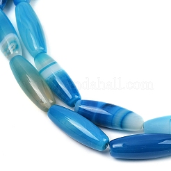 Натуральные полосатые агатовые / полосатые агатовые бусинки&nbsp;G-S280-10A