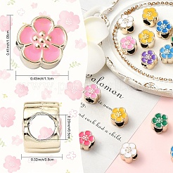 20 шт. УФ-покрытие акриловые европейские бусины&nbsp;OACR-YW0003-67