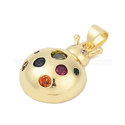 Латунные микро проложить кубического циркония подвески&nbsp;KK-A241-03G