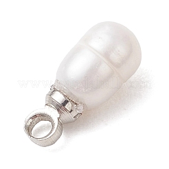 Натуральные культивированные пресноводные жемчужные рисовые подвески&nbsp;PALLOY-JF05090