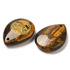 Естественно тигровые глазных капель подвески&nbsp;G-C158-01B