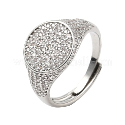 Манжеты из латуни с микро паве кубический цирконий для женщин&nbsp;RJEW-A069-13P-03