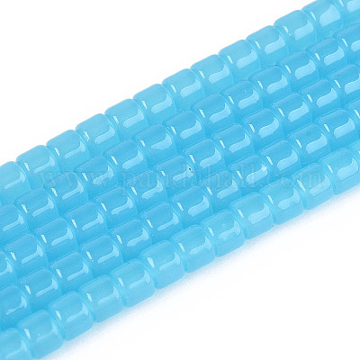 Стеклянные бусины&nbsp;GLAA-N065-4x4mm-B03-1