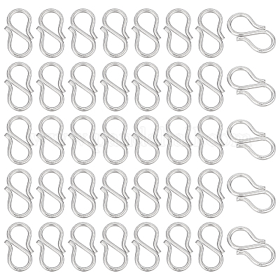 300 шт. S-образные застежки из нержавеющей стали 304&nbsp;STAS-HY0001-80-1