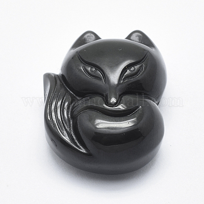 Природные подвески обсидиана&nbsp;G-P360-05-1