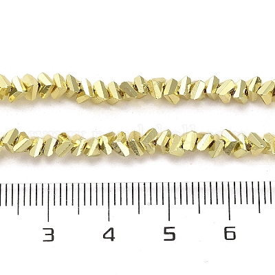 Стеклянные бусины с гальваническим покрытием &nbsp;X-EGLA-D030-16A-03-1