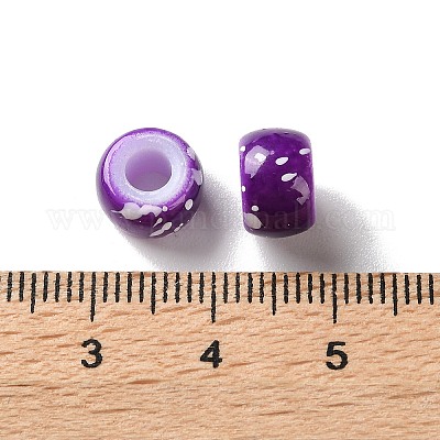 Европейские бусины из АБС-пластика&nbsp;KY-G033-01A-07-1