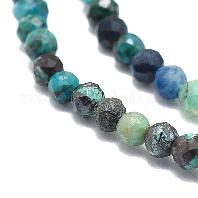 Природные хризоколлу бисер нитей&nbsp;G-P457-A01-03-1