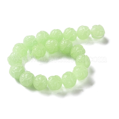 Нити резных бусин из синтетического коралла&nbsp;CORA-XCP0001-01-1