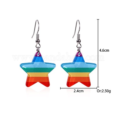 Сплав болтающиеся серьги&nbsp;NV4025-7-1