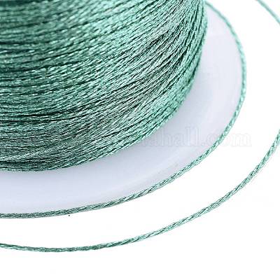 Полиэфирная плетеная металлическая нить&nbsp;OCOR-I007-B-42-1