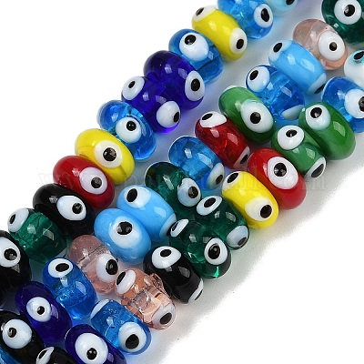 Ручной сглаза бусины бисер нитей&nbsp;LAMP-A007-02B-06-1