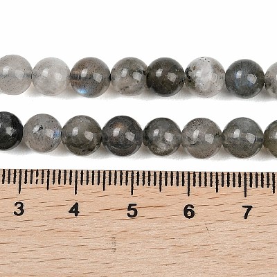 Природные лабрадорита бисер нитей&nbsp;G-Z133-A01-7mm-01-1