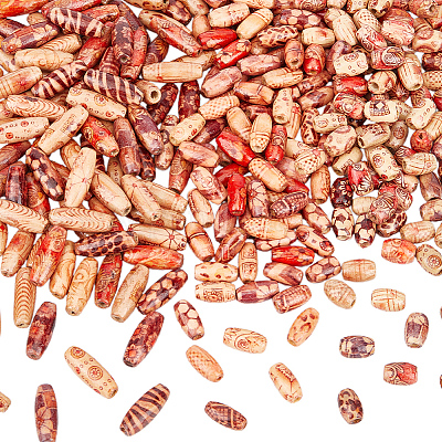 3 набор деревянных бусин 3 стилей&nbsp;WOOD-SC0002-06B-1