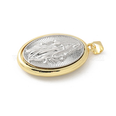 Латунные подвески&nbsp;KK-P294-10G-D-1