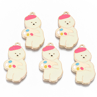 Подвески из эмали и сплава X-ENAM-T011-10KC-RS-1