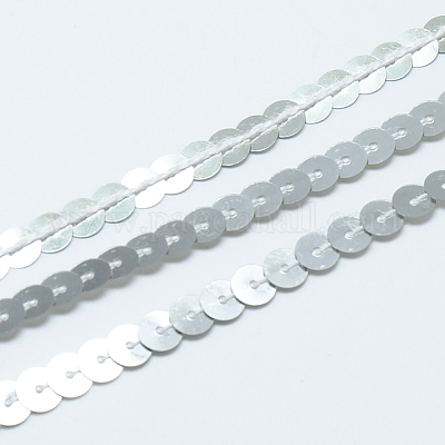 Пластиковые блестки&nbsp;PVC-Q085-4mm-1-1