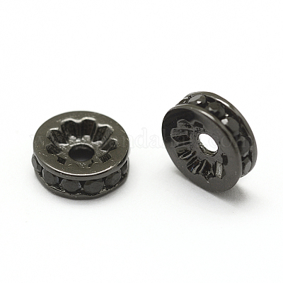 Латунь микро проложить класс aaa кубический цирконий шарик прокладки&nbsp;LS-ZIRC-G100-8mm-61B-NR-1