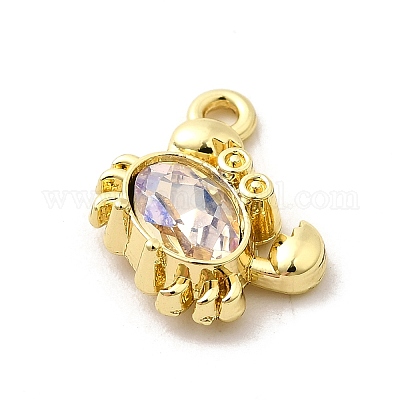 Подвески из сплава и страза&nbsp;PALLOY-D330-02G-01B-1