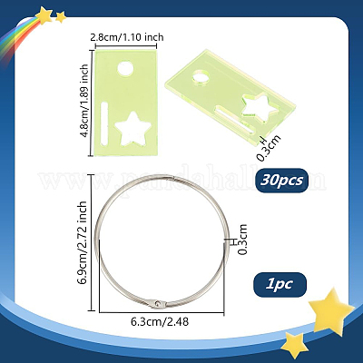 Акриловые бобины&nbsp;DIY-OC0012-78C-1