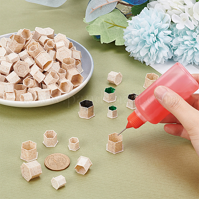 220 шт. 3 стильных разлагаемых стаканчика для чернил для татуировки из пшеничной соломы&nbsp;FIND-BC0004-17-1