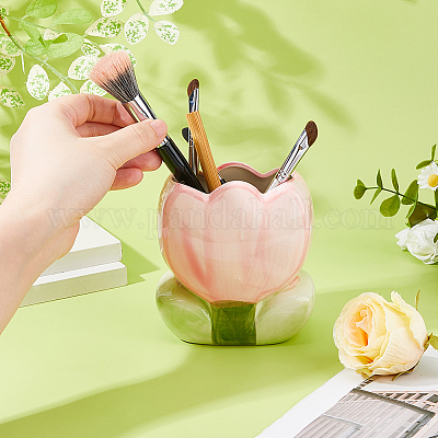 Керамические держатели для хранения кистей для макияжа&nbsp;AJEW-WH0270-786-1