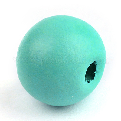 Природных шарики древесины&nbsp;WOOD-S662-13x14mm-A11-1