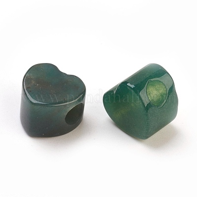 Природного индийского агата Европейский бисером&nbsp;G-F580-C06-1