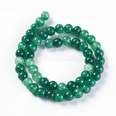 Стеклянные бусины кракле&nbsp;LS-CCG-L002-B-20-1