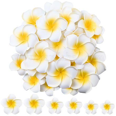 30 шт. 3 стиля пенопластовые искусственные цветы жасмина заколки-аллигаторы&nbsp;PHAR-SP0001-23A-1