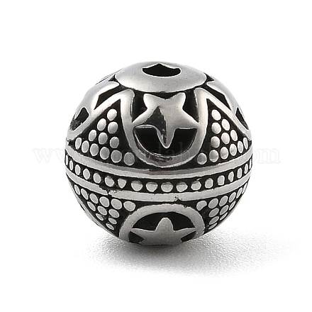 Бусины из нержавеющей стали 304 STAS-S173-25AS-1